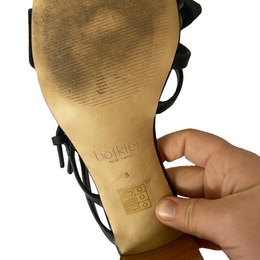 Botkier Dune Suede Sandal Size 8 Block Heel Squar… - image 7